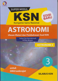 Super Modul KSN SMA Astronomi Jilid 3
