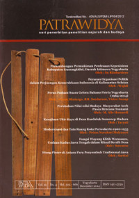 Patrawidya: Seri Penilaian Penelitian Sejarah Dan Budaya Vol.15 No.4