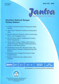 Jantra: Jurnal sejarah dan budaya vol. 9 no. 1 desember 2014