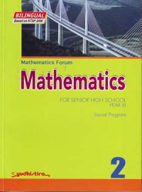 Mathematics for Senior High School Year XI Sosial Program