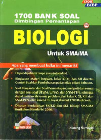 1700 Bank Soal Bimbingan Pemantapan Biologi SMA