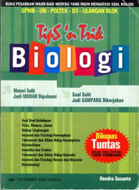 Tips n Trik Biologi untuk kelas 1,2 dan 3 SMA