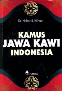 Kamus Jawi Kawi Indonesia