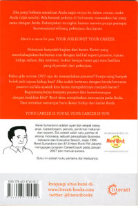 I just love your job: your job is not your career