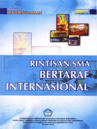 Panduan penyelenggaraan rintisan SMA bertaraf internasional