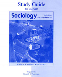 Study guide for use with sociology an introduction