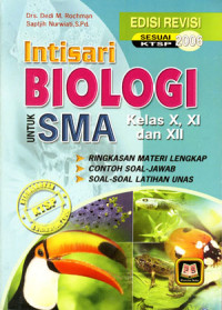 Intisari biologi untuk SMA Kelas X, XI dan XII