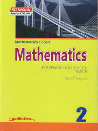 Mathematics: For Senior High School Year XI Social Program