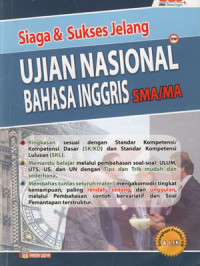 Siaga Jelang Ujian Nasional Bahasa Inggris SMA/MA