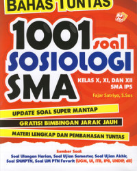 Bahas Tuntas 1001 Saol Sosiologi SMA Kelas X, XI & XII SMA IPS