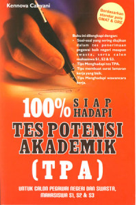 100% Siap Hadapi Tes Potensi Akademik ( TPA )