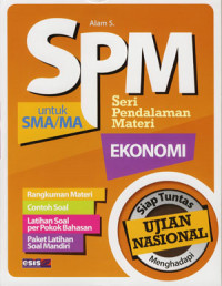 Seri Pendalaman Materi Ekonomi Siap Tuntas Ujian Nasional