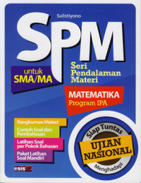 Seri Pendalaman Materi Matematika Program IPA Siap Tuntas Ujian Nasional
