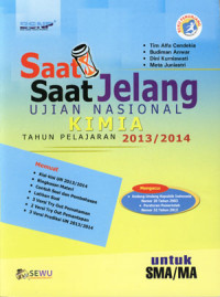 Saat-saat jelang ujian nasional kimia untuk SMA/MA 2013/2014