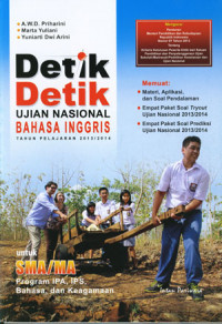 Detik-detik UN bahasa inggris 2013/2014