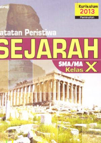 Catatan Peristiwa Sejarah SMA/MA Kelas X