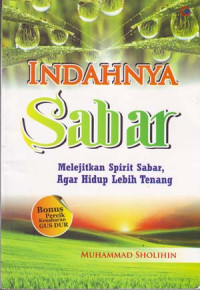 Indahnya Sabar