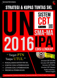 Strategi & Kupas Tuntas UN SMA/MA IPA 2016 Sistem CBT