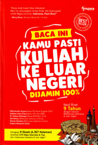 Jurus Kuliah Keluar Negeri: Baca Ini Kamu Pasti Kuliah Keluar Negeri Dijamin 100%