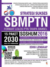 Strategi Sukses SBMPTN Format Lolos PTN Tanpa Bimbel SOSHUM 2017