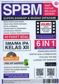 SPBM (Siap Pintar Belajar Mandiri) SMA/MA kelas XII