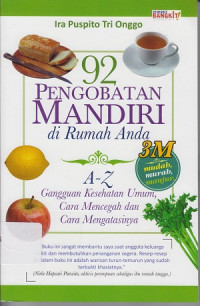 Sembilan Puluh Dua Pengobatan Mandiri di Rumah Anda