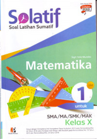 Matematika Untuk SMA/MA/SMK/MAK Kelas X