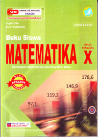 Buku Siswa Matematika untuk SMA/MA X