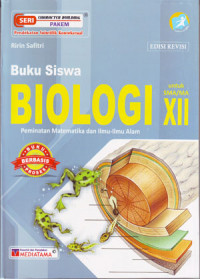 Biologi Peminatan Matematika Dan Ilmu-Ilmu Alam Untuk SMA/MA XII