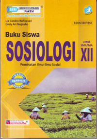 Buku Siswa Sosiologi untuk SMA/MA XII