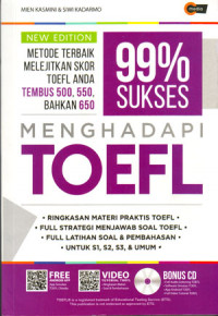 New Edition 99% Sukses Menghadapi Toefl