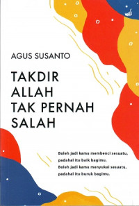 Takdir Allah Tak Pernah Salah