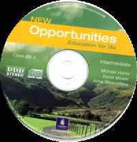 New Opportunities : Education for Life Intermediate Class CD 3