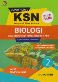 Super Modul KSN SMA Biologi Anatomi Fisiologi Tumbuhan dan Hewan