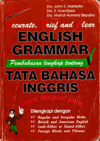 Accurate, Brief and Clear English Grammar (1996)