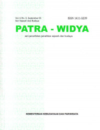 Patra-Widya : Seri Penerbitan Penelitian Sejarah dan Budaya, Vol.6 No.3, September 2005