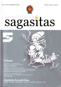 Jurnal Ilmiah Sagasitas, Vol. 2 No. 2, September 2006