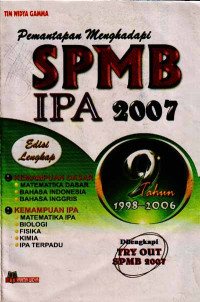 Pemantapan Menghadapi SPMB IPA 2007 - 9 Tahun 1998-2006 (2006)