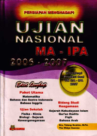 Persiapan Menghadapi Ujian Nasioanal (UN) MA - IPA 2006/2007 (2006)