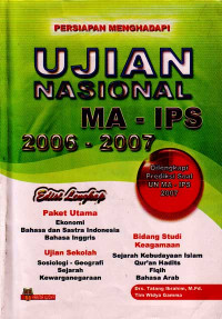 Persiapan Menghadapi Ujian Nasional (UN) MA - IPS 2006/2007 (2006)