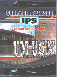 Soal dan Pembahasan UM UGM IPS 2005-2006 (2007)