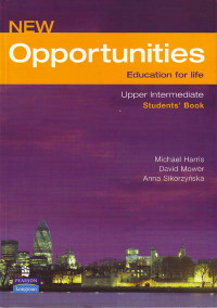 New Opportunities : Education for life Upper Intermediate Students' Book (2006)