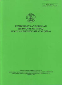 Pemberdayaan Sekolah berwawasan imtaq Sekolah Menengah Atas (SMA)