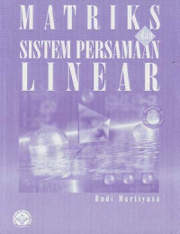 Matriks dan sistem persamaan linier