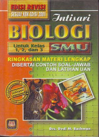 Intisari Biologi untuk kelas 1,2 dan 3 SMU