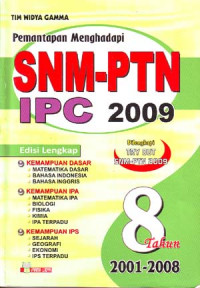 Image of Pemantapan Menghadapi SNM-PTN IPC 2009 8 th