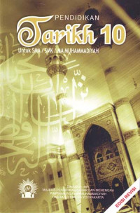 Pendidikan Tarikh X SMA/SMK/MA Muhammadiyah (2009)