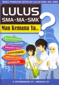 Lulus SMA, MA, SMK mau kemana ya...?