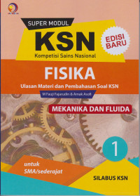 Super Modul KSN SMA Fisika Makanika dan Fluida
