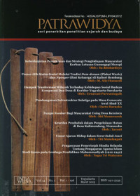 Patrawidya: Seri Penerbitan Penelitian Sejarah Dan Budaya